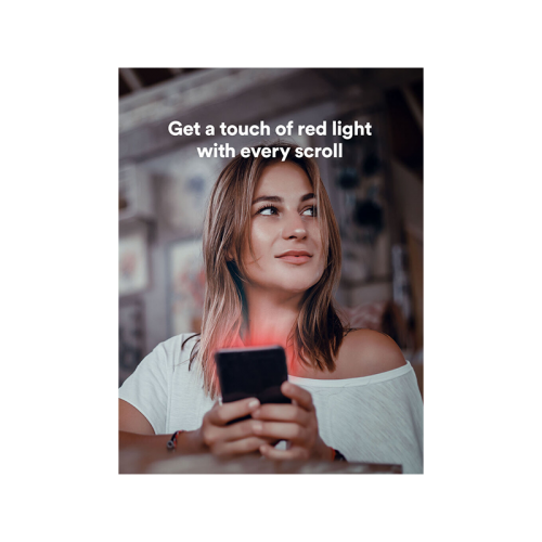 BodyGuardz Red Light Converter Glass Screen Protector for Apple iPhone 14 Pro