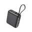 Energea Integra Mini 35 Power Bank 10000mAh With Build in USB-C Cable & Display - Gunmetal