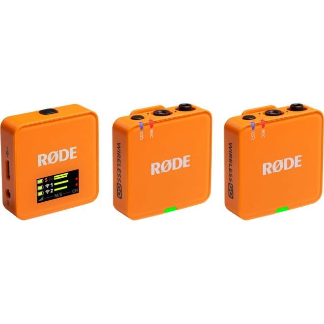 RODE WIGOIII Wireless Go Compact  Microphone System (Gen-3) - Orange