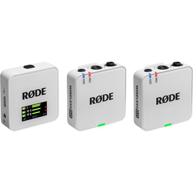 RODE WIGOIII Wireless Go Compact  Microphone System (Gen-3) - White