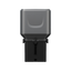 Energea TravelGo 2 Port USB-C 45W PD Travel Adapter - Gunmetal Black