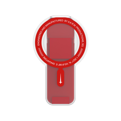 SKINARMA Arch XE Phaze Smart Magnetic Grip-Stand - Red