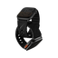 Uniq Fluo Bundle Magnetic Watch Strap With Connector for Apple Watch 40mm to 49mm - Midnight Black