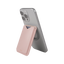 Uniq Lyden Evo Wallet Magnetic Snap-on Stand With Card Holder for iPhone - Blush Pink