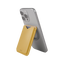 Uniq Lyden Evo Wallet Magnetic Snap-on Stand With Card Holder for iPhone - Canary Yellow