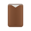 Uniq Lyden Evo Wallet Magnetic Snap-on Stand With Card Holder for iPhone - Caramel