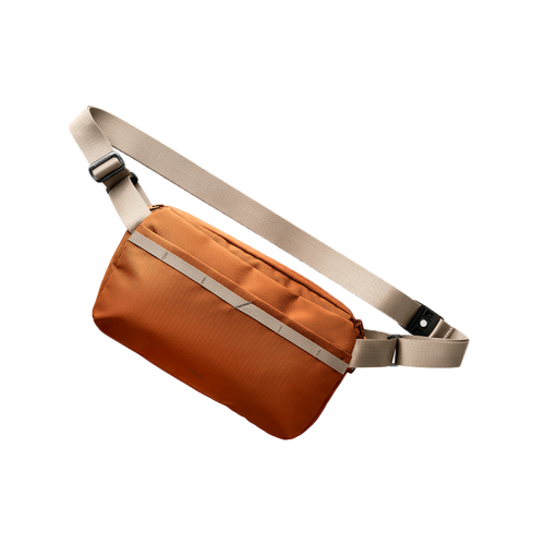 Uniq Denver Canvas Crossbody Bag (5L) - Burnt Orange