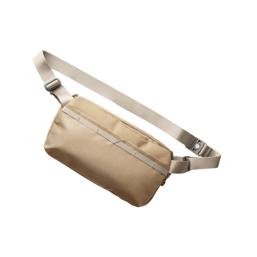 Uniq Denver Canvas Crossbody Bag (5L) - Desert Khaki