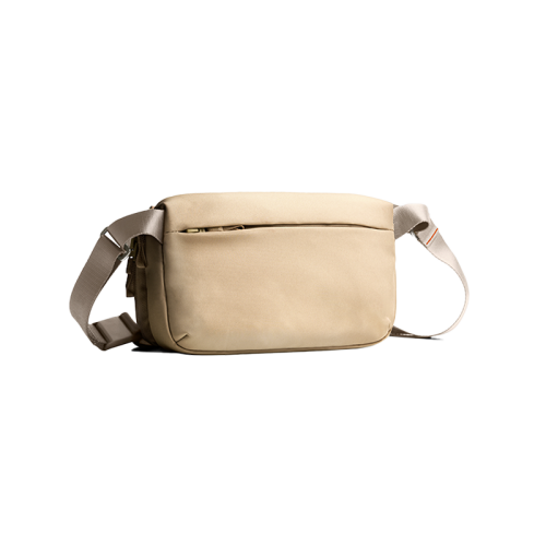 Uniq Denver Canvas Crossbody Bag (5L) - Desert Khaki