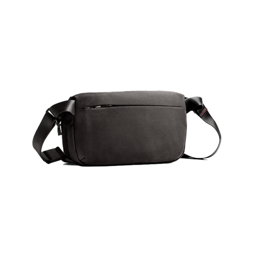 Uniq Denver Canvas Crossbody Bag (5L) - Midnight Black