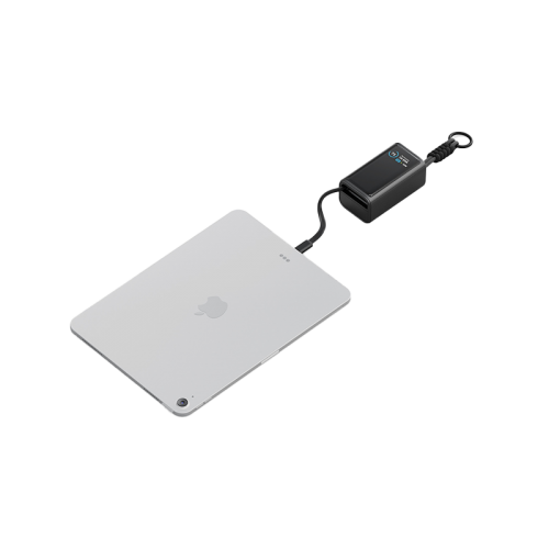 Energea Compac Arc 45W PD 10000mAh Power Bank Built-In USB-C Cable - Gunmetal