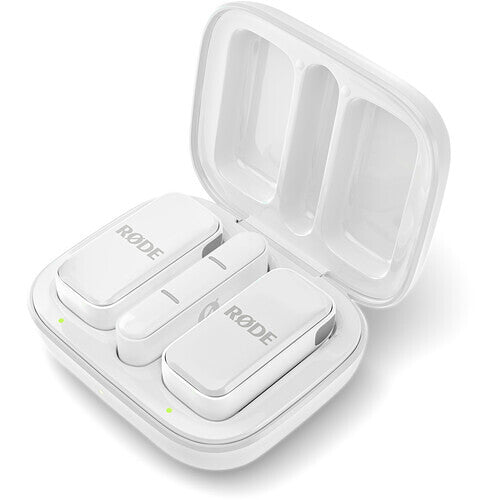 RODE Wireless Micro 2-Person Ultracompact Wireless Microphone / USB -C - White