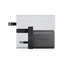 Energea Ampcharge Mini 1-Port USB-C and 1-Port USB-A 45W PD Wall Charger - Gunmetal