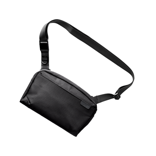 Uniq Arden RPET RipStop Sling Bag 2L - Midnight Black