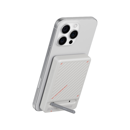 SkinArma ARC USB-C 20W 10000mAh Magnetic PowerBank With Integrated Stand - Light Grey