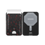 SkinArma Vektor Magnetic Card Holder With Smart Kick Stand - Black / Red