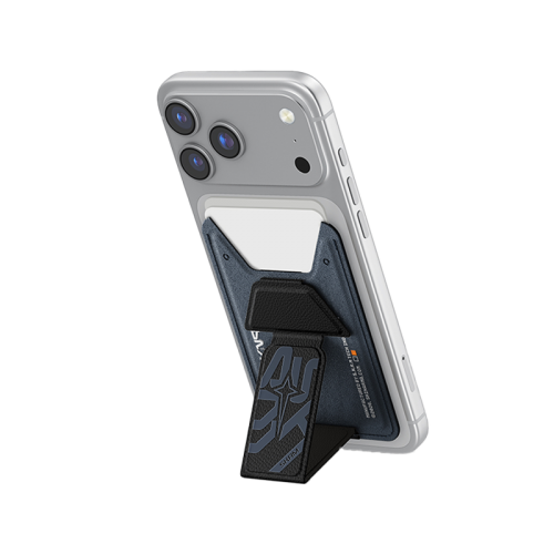 SkinArma Kado Phantom Wallet Mag-Charge Card Holder With Grip Stand - Navy