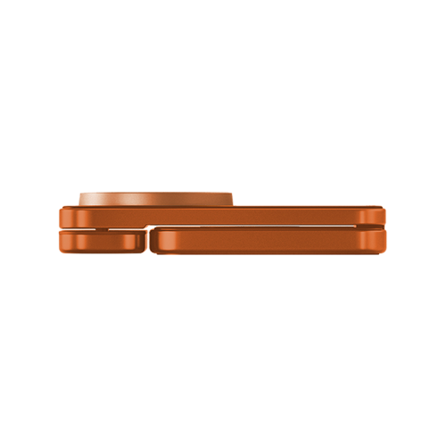 Energea MagTrio2 3 in 1 Foldable Magnetic Fast Wireless Charger - Orange