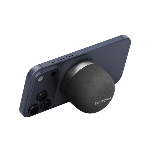 Energea MagAudio Go Portable Magsafe Speaker With Lanyard - Gunmetal