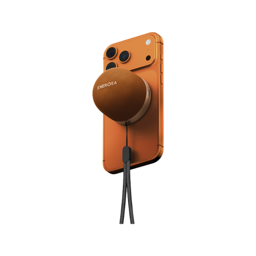 Energea MagAudio Go Portable Magsafe Speaker With Lanyard - Orange