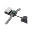 Energea MagPac Pro 35s With MagSafe Compatible Semi Solid State Power Bank With Built-in Cable and Stand 10000mAh - Gunmetal / Black