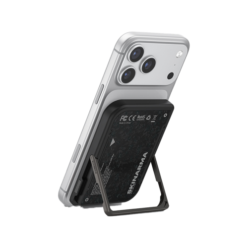 SkinArma Vektor 20W PD 5000mAh Magnetic Power Bank With Smart Kick Stand - Onyx