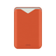 Uniq Lyden Evo Wallet Magnetic Snap-on Stand With Card Holder - Flame Orange