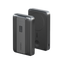 Energea MagPac Pro 35s With MagSafe Compatible Semi Solid State Power Bank With Built-in Cable - 10000mAh / Gunmetal/Black