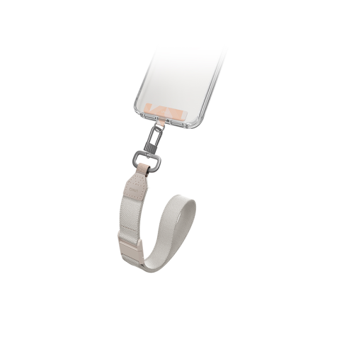 Uniq Vista Duo 2-In-1 Lanyard And Hand Strap - Peach / Beige