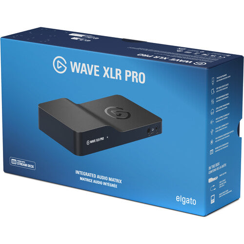 Elgato Wave XLR Pro USB-C Audio Interface - Black