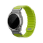Uniq Fluo Magnetic Smart Watch Strap with Removable Connector For Garmin Watch 26mm Lug - Dark Lime