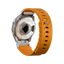 Uniq Fluo Magnetic Smart Watch Strap with Removable Connector For Garmin Watch 26mm Lug - Pale Orange