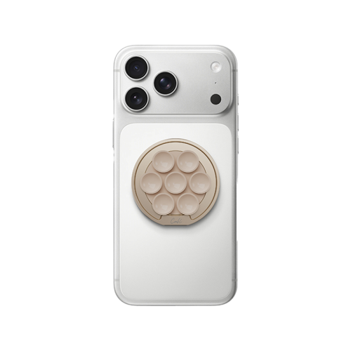 Uniq Coehl Luna Magnetic Suction Kickstand With Mirror - Milk Sand