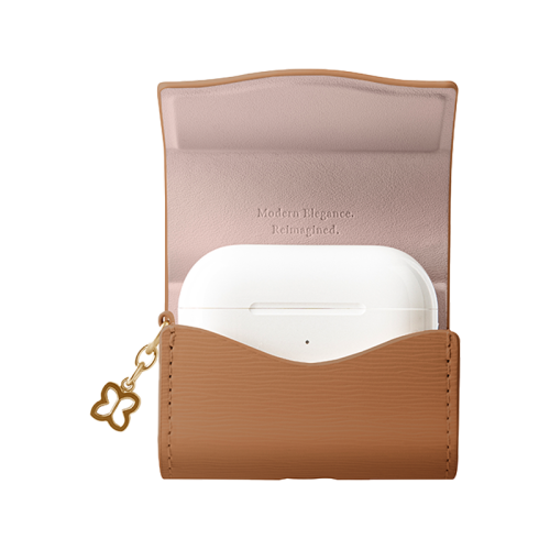Uniq Coehl Mirelle Case for Airpods Pro 3 - Pecan Brown