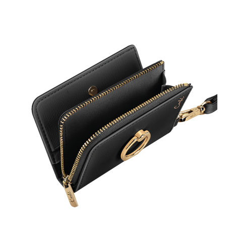 Uniq Coehl Mirelle Magnetic Wallet with Wrist Strap- Ebony