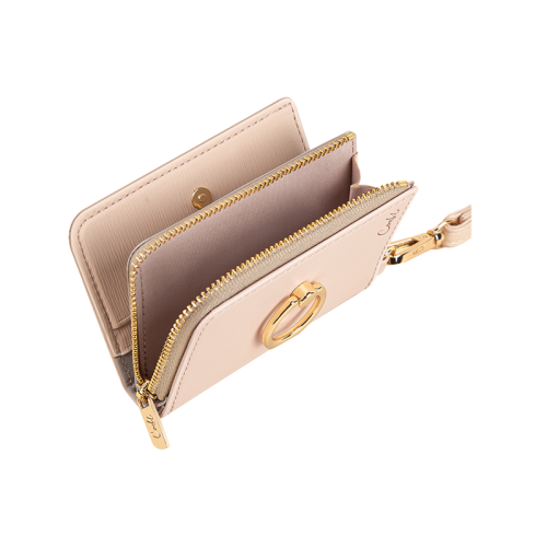 Uniq Coehl Mirelle Magnetic Wallet with Wrist Strap- Shell Pink