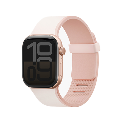 Uniq Revix IV Reversible Magnetic Strap For Apple Watch 42/41/40mm - Petal Pink/ Misty Rose