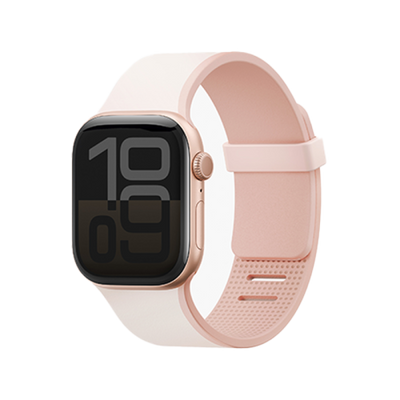 Uniq Revix IV Reversible Magnetic Strap For Apple Watch 42/41/40mm - Petal Pink/ Misty Rose
