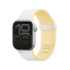 Uniq Revix IV Reversible Magnetic Strap For Apple Watch 42/41/40mm - White/ Butter Yellow