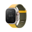Uniq Revix IV Reversible Magnetic Strap For Apple Watch 49/46/45/44mm - Canary Yellow/ Deep Forest