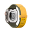 Uniq Revix IV Reversible Magnetic Strap For Apple Watch 49/46/45/44mm - Canary Yellow/ Deep Forest