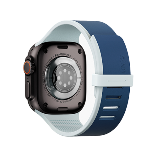 Uniq Revix IV Reversible Magnetic Strap For Apple Watch 49/46/45/44mm - Marine Blue/ Pale Aqua