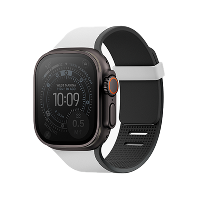 Uniq Revix IV Reversible Magnetic Strap For Apple Watch 49/46/45/44mm - Mist Grey/ Black