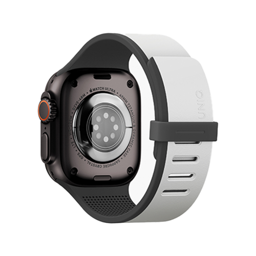 Uniq Revix IV Reversible Magnetic Strap For Apple Watch 49/46/45/44mm - Mist Grey/ Black