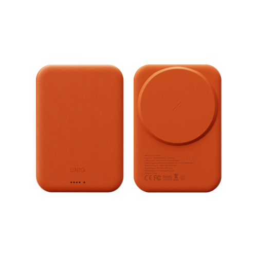 Uniq Lyden Lexa MagSafe USB-C PD 5000mAh Power Bank - Flame Orange