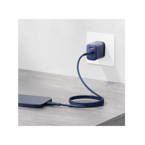 Energea Flow 480mbps USB-C to USB-C 60W Cable 1.5M - Black
