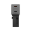 Energea TravelGo Adapter 30 2-Port USB-C 30W PD Travel Adapter - Gunmetal