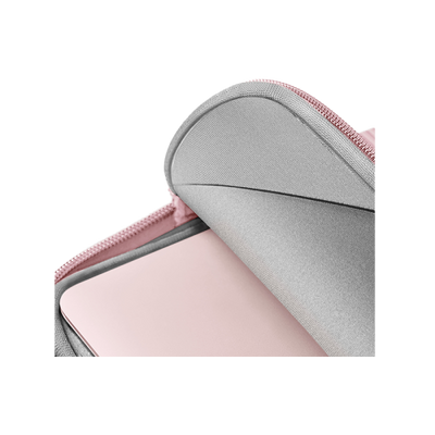 حافظة لابتوب يونيك سايبروس إصدار ريدج من النيوبرين المقاوم للماء، حتى مقاس 13 بوصة، باللون الوردي بتلي