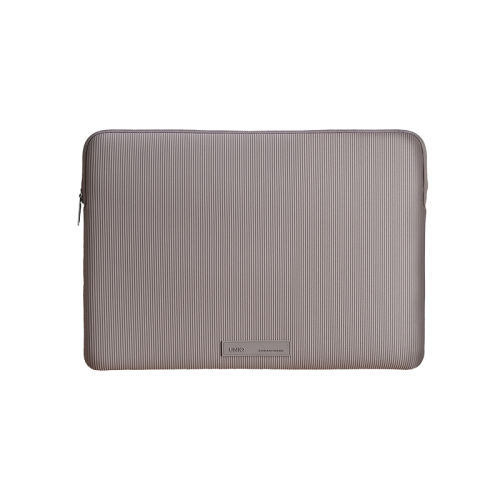 Uniq Cyprus Ridge Edition Water-Resistant Neoprene Laptop Sleeve (Upto 13") - Pewter Grey