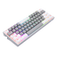 Redragon FIZZ PRO K616GW-RGB 3-Mode Mechanical Gaming Keyboard - Grey/White